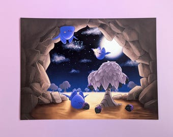 Bat Cave - Art Print