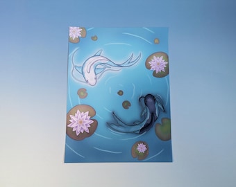 Oasis Koi - Art Print