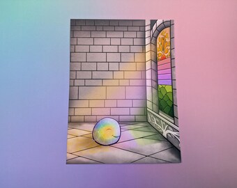 Mosaic Window - Art Print