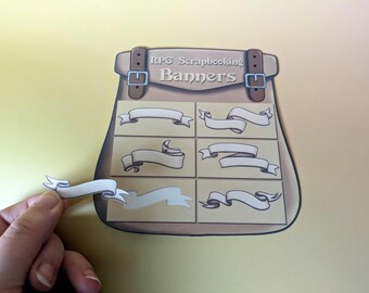 RPG Scrapbooking (Banners) - Sticker Sheet