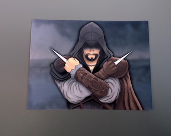 Ezio (Older/Assassin's Creed Revelations) - Art Print