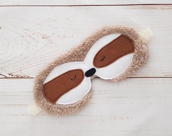 Sloth Sleep Mask Sewing Pattern