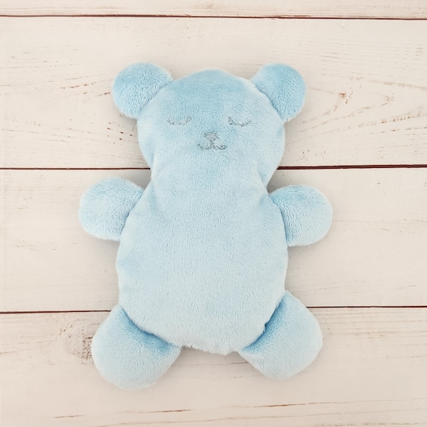 Flat teddy bear sewing pattern | cute DIY baby shower gift