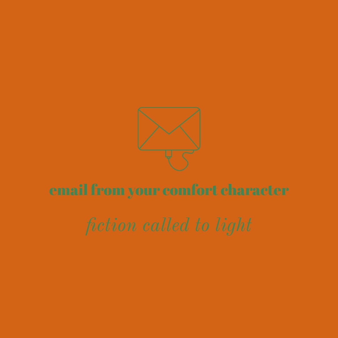 Comfort Character Email Etsy