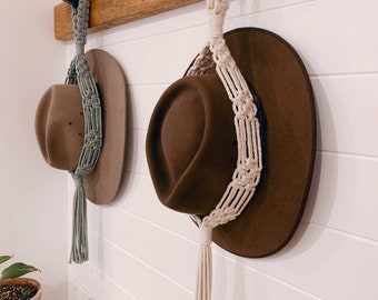 Chunky Macrame Hat Hanger