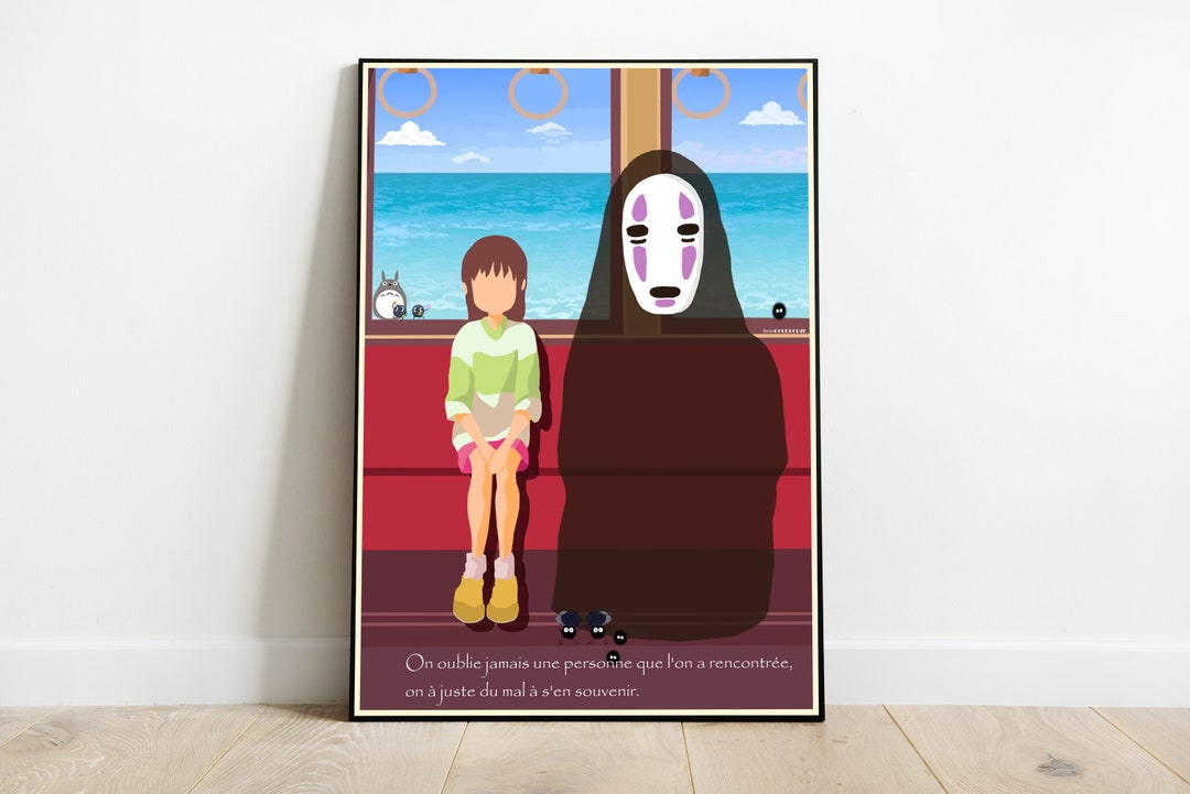 Affiche le Voyage de Chihiro / Poster Chihiro / studio Ghibli Etsy France