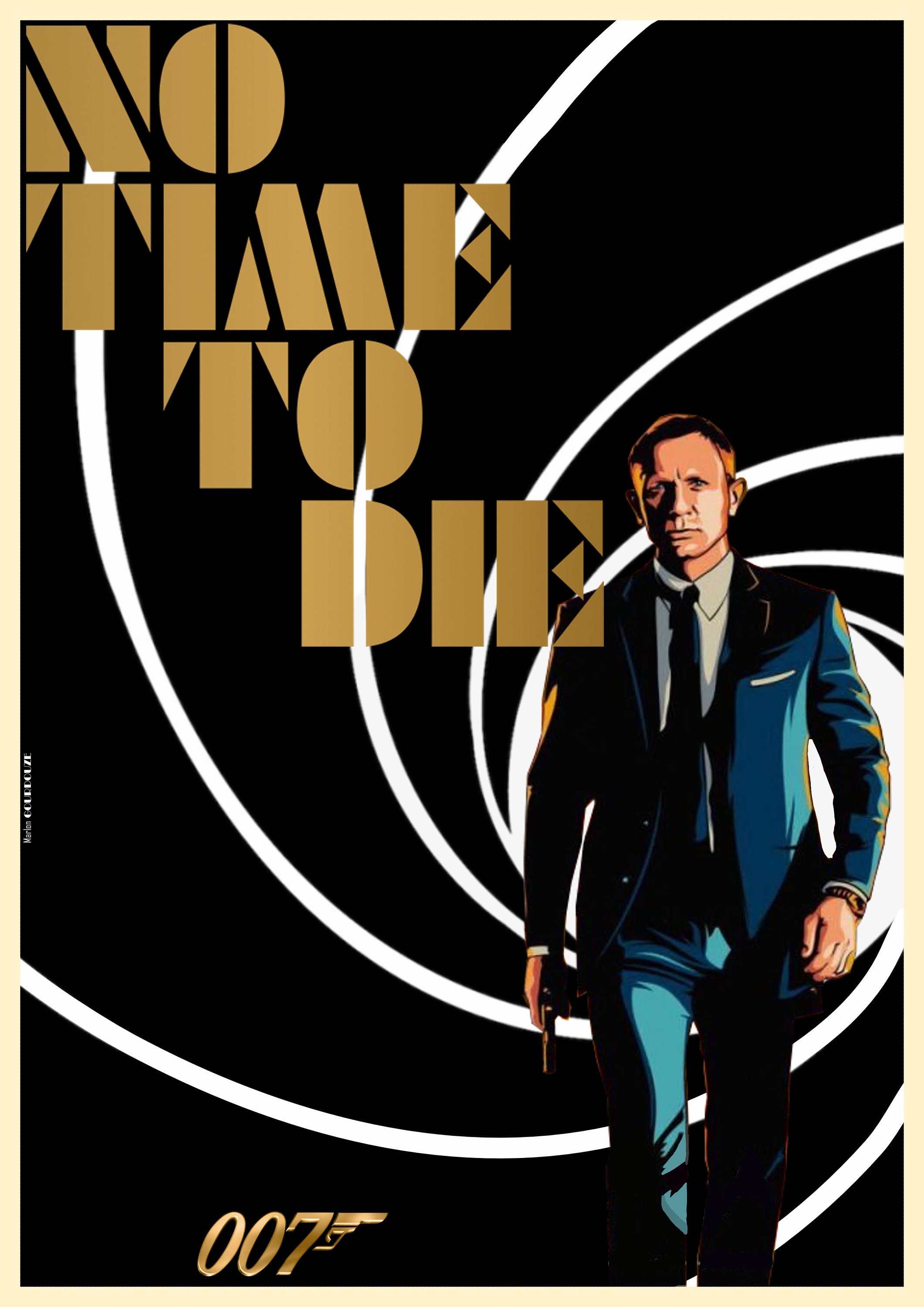 Affiche James Bond / Poster No Time to Die - Etsy