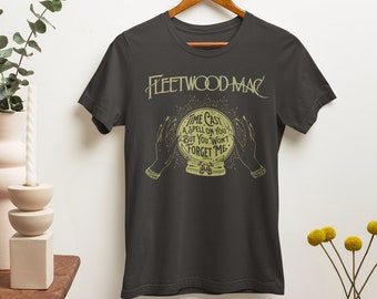 Fleetwood Mac t-shirt, Stevie nicks lyrics shirt,  silver springs tee, vintage Rumours album tshirt, oversized boho band top, gift for women