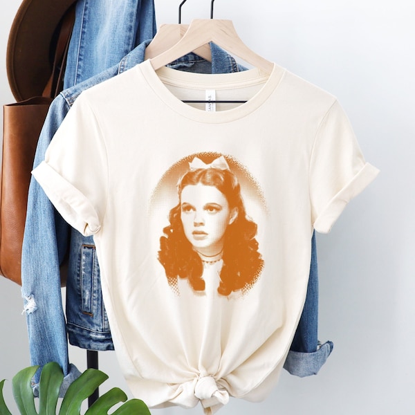 Judy Garland t shirt, retro wizard of oz tee, gift for Judy garland fan, vintage look wizard of oz t-shirt, gifts for her, movie tshirts