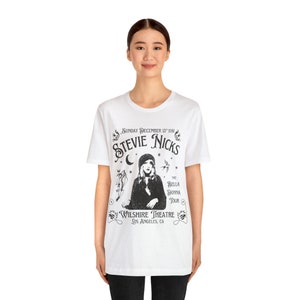 T-shirt Vintage Stevie Nicks Fleetwood Mac - Coupe Unisexe, Coton épais, Parfait Pour Les Fans De Rock