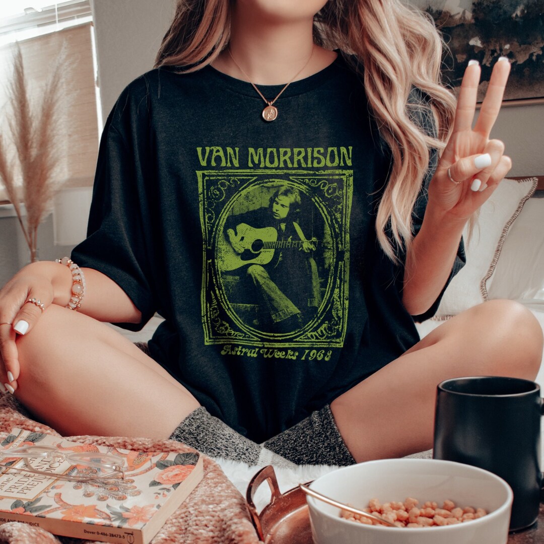 Mr. Morrison Vintage T Shirt, Van Astral Weeks Unisex Tee, Oversized