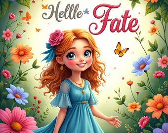 The Colors "Fairy Helle", 20 A4 pages, fun activity