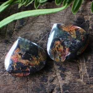 Chrysokoll Native Kupfer In Chalcedon Paar