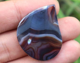 Natural Sumatran Agate Cabochon – Rare Indonesian Gemstone for Jewelry Making