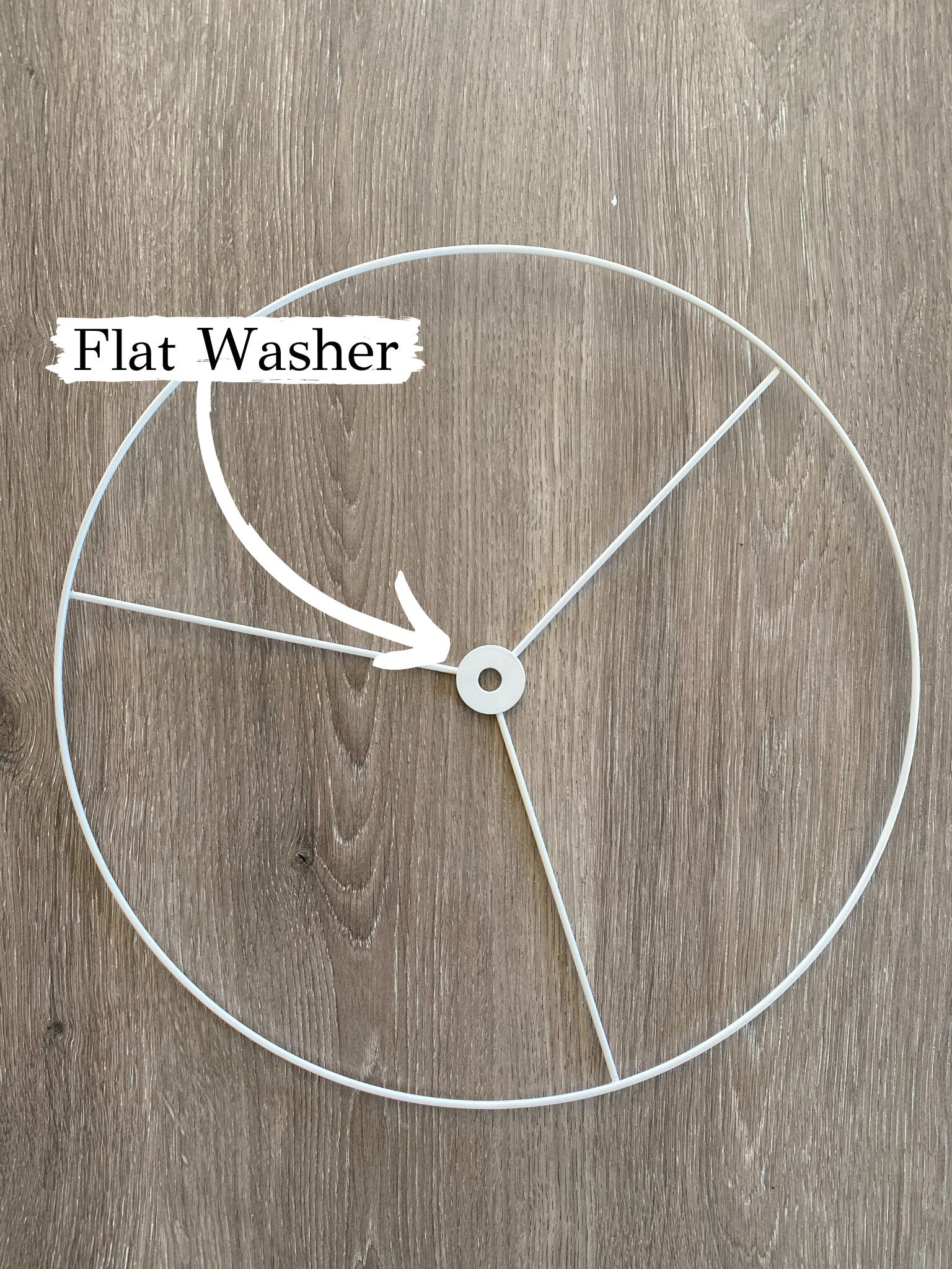 Lampshade Rings Frame Metal White Lampshades Rings Set Etsy