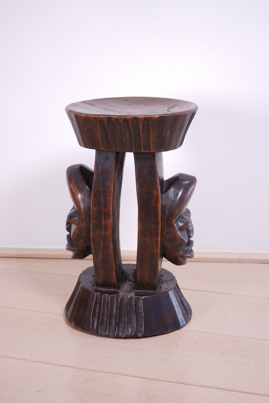 Dan Vintage African Stool in Wood Model A Etsy