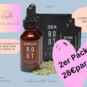 2 x Trinity Pack von ROOT -auf Lager- Clean Slate - Restore - Zero-In