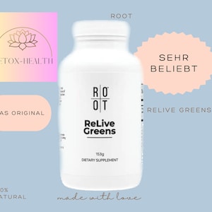 ReLive Greens von ROOT -Auf Lager- Das Original! Das Kraftpaket