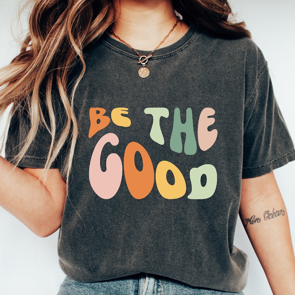 Kindness Shirt, Shirts With Sayings, Empathy Shirt, Choose Kindness,Be The Good Shirt | Inspirational Shirt, Positive Vibes Shirt Detroitslions