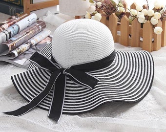 4 COLORS Eco Friendly Wide Brim Hat Sun Protector Visor Bucket Camping Outdoor Sun Hat Beach Hat Floppy Straw Hat