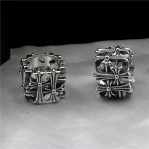 Etsy chrome hearts ring deals