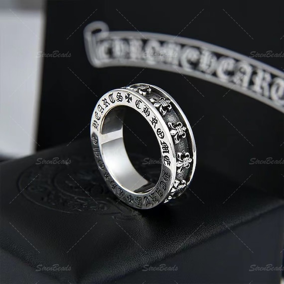 Chrome hearts inspired ring deals