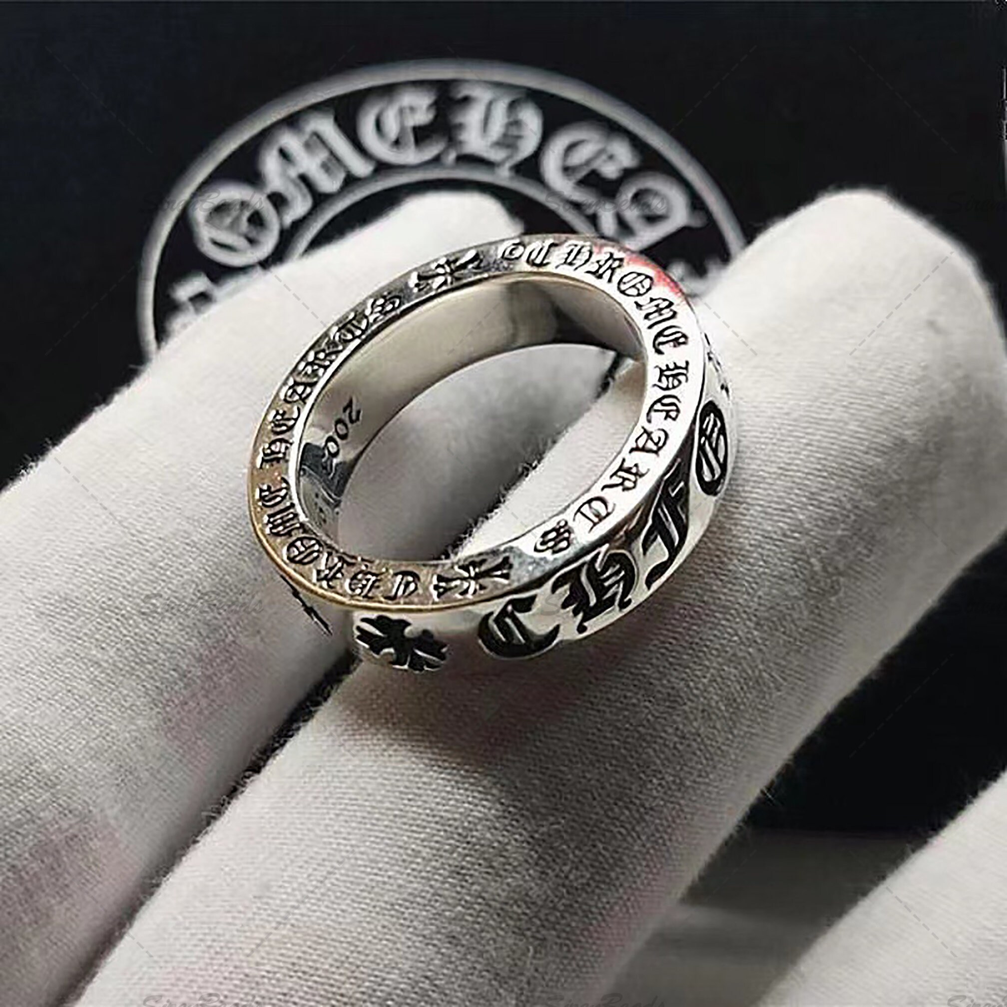 Chrome hearts cheap ring dhgate