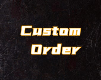 Custom Order/Shipping (Handcrafted custom jewelry and returns and exchanges, please go through this link)