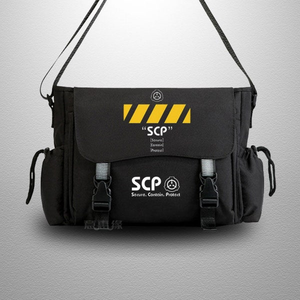 SCP Foundation Zaino SCP Foundation School Bag Zaino da viaggio SCP Borsa a tracolla