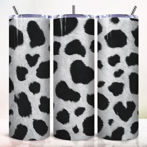 Cow Print Tumbler Wrap: Heifer Cowgirl Sublimation Design (Digital Download)