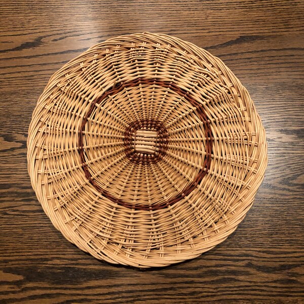 Wicker Tray Etsy