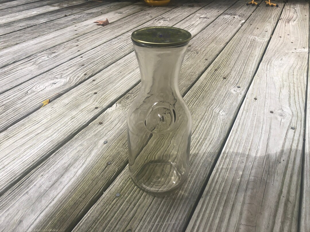 Vintage PAUL MASSON Wine Carafe/bottle With Raised since Etsy