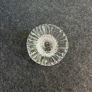 WATERFORD Lead Glass Daisy Paperweight ~ Vintage