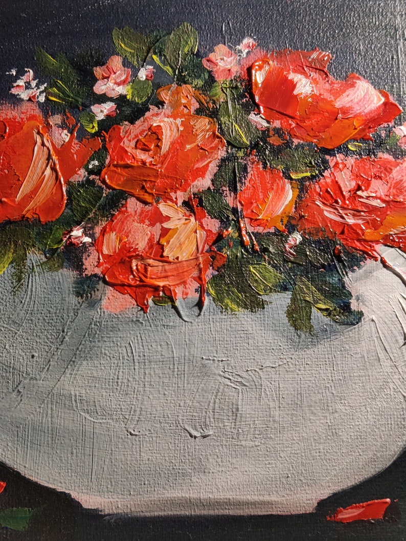 Vase of roses 画像 4
