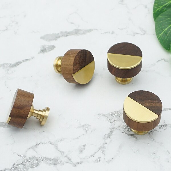 Wood Drawer Knobs Etsy