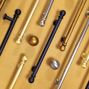 Brushed Nickel Cabinet Pulls,Aged Bronze Drawer Pulls,Modern Gold Kitchen Handles, Replacement Handles, Black Kitchen Hardware 3.78&quot;5&quot;7.56&quot;