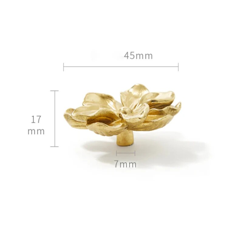 Unique Flower Dresser Knobs Exquisite Camellia Drawer Knob Etsy Hong Kong