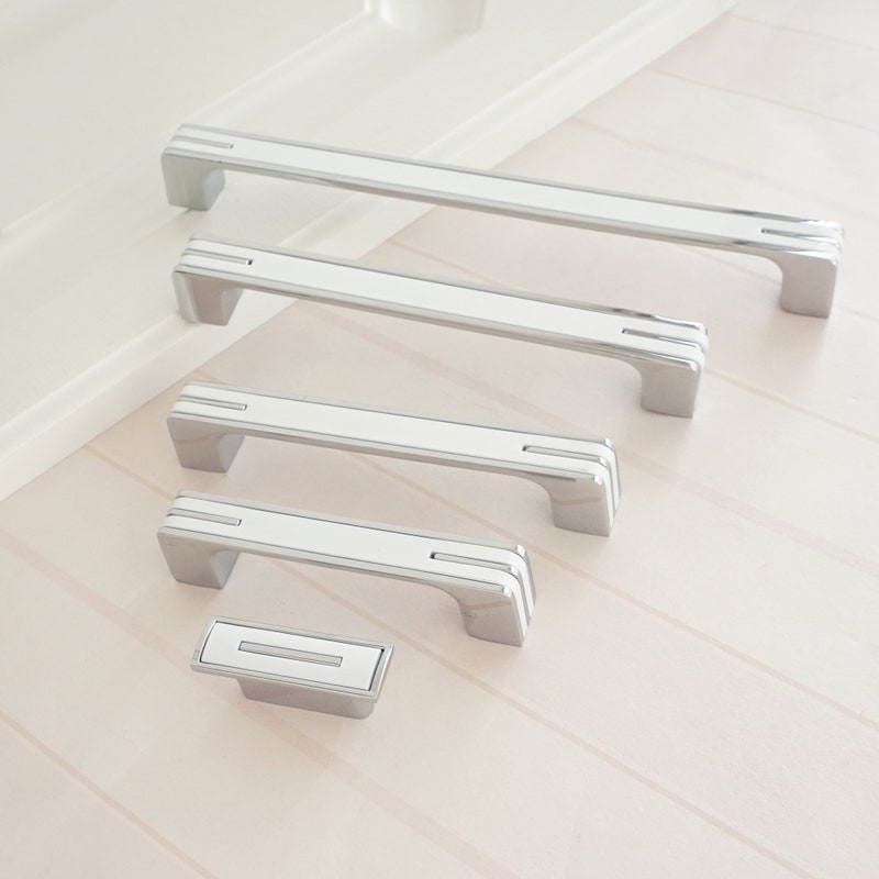 Kitchen Handles White Cabinets Modern - Etsy