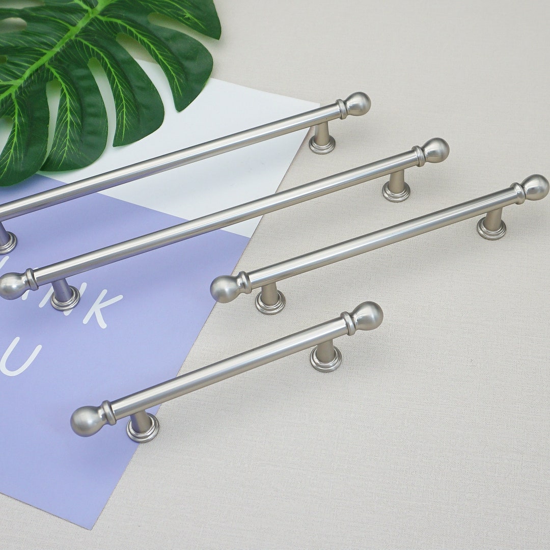 Brushed Nickel Pulls Nickel Drawer Pulls Modern Kitchen Handles