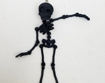 Skeleton Keychain Bag Accessory - Etsy