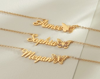 Name Necklace Etsy Ireland