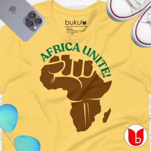 Bob Marley Vibes: Feiern Sie die Einheit mit diesem Afrika-inspirierten T-Shirt Perfekt für Rastas, Reggae-Musikliebhaber & Black Geschichte Monat | Unisex