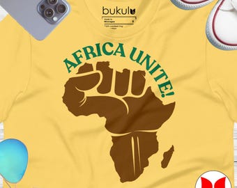 Africa Unite T-Shirt: Bob Marley Inspired, Black History Month