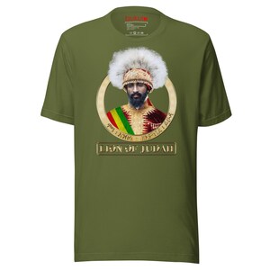 Lion of Judah Shirt, (PRINTED T-SHIRT) Reggae Shirt, Rasta Shirt, Jamaican Shirt, Bob Marley Shirt, Haile Selassie Tshirt