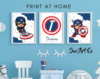 Art Print Set of 3 | Printable Home Decor | Digital Poster Wall Art ...