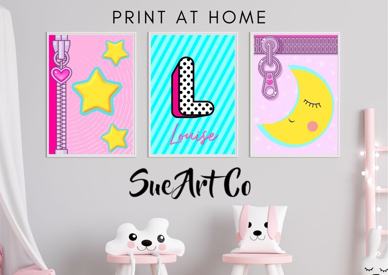 Art Print Set of 3 | Printable Home Decor | Digital Poster Wall Art ...