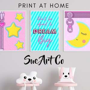 Wall Art Print set of 3 | Instant Download Printable Home Decor | Digital Poster Wall Art Gift | Downloadable Art