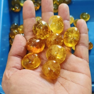 Natural Citrine Tumble Stone 1kg, High Quality, Plain Chakra Tumble, Pocket Crystal, Nuggets, Jewelry Making, Healing Stone, Crystal Shop.