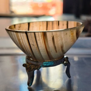 Agate bowl 2'' to 2.5'' gemstone bowl with free stand, natural botsvana bowl, stone bowl, super quality agate stone bowl at reasonable price