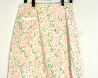 RARA gonna estiva floreale vintage Lilly Pulitzer anni '60 - COSÌ COM'È